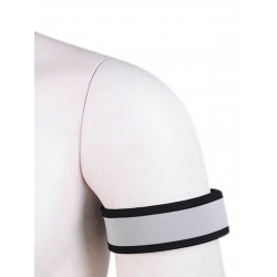 Rude Rider Neoprene Puppy 2 Biceps Straps Grey (T7260)