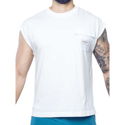 Supawear Wide-Cut Tank White (T9720)