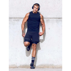 Supawear SPR Singlet Tank Top Black (T9845)